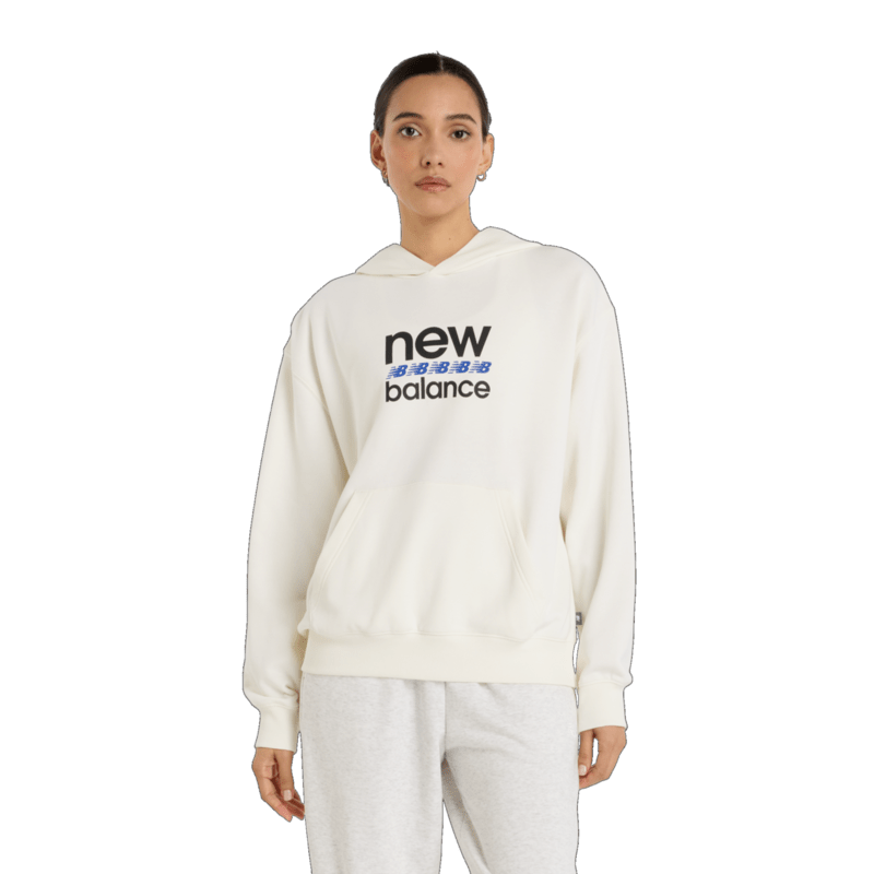 New Balance Women's Sport Graphic French Terry Hoodie Womens Apparel Sweatshirts & Fleece