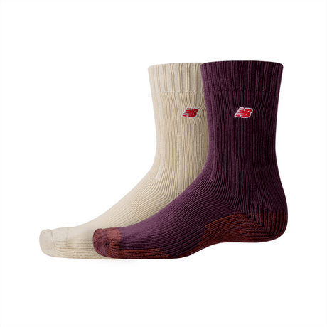 New Balance Low Gauge Crew Socks 2 Pack Unisex Accessories Socks