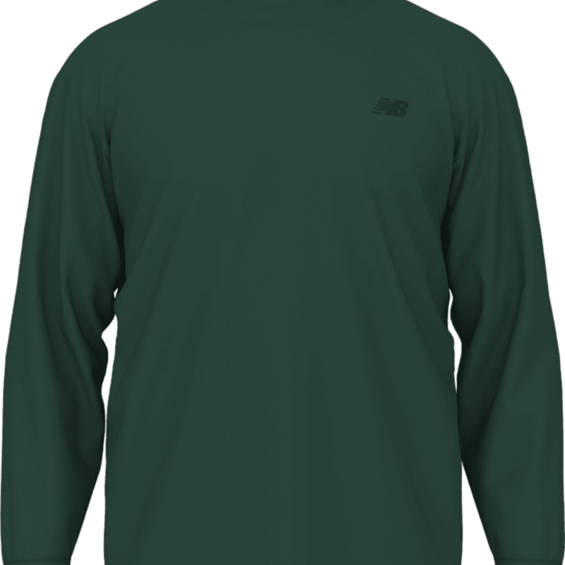 New Balance Men's Team Athletics Cotton Long Sleeve Mens Apparel Shirts & Tops