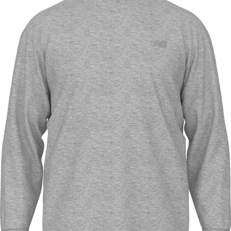New Balance Men's Team Athletics Cotton Long Sleeve Mens Apparel Shirts & Tops