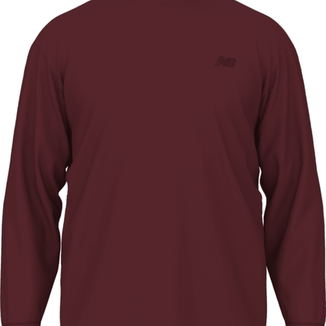 New Balance Men's Team Athletics Cotton Long Sleeve Mens Apparel Shirts & Tops