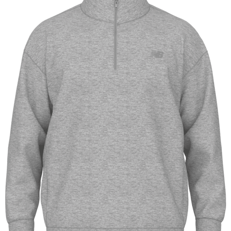 New Balance Men's Team Athletics Fleece 1/2 Zip Mens Apparel Sweatshirts & Fleece