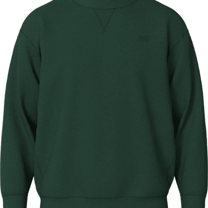 New Balance Men's Team Athletics French Terry Crew Mens Apparel Sweatshirts & Fleece