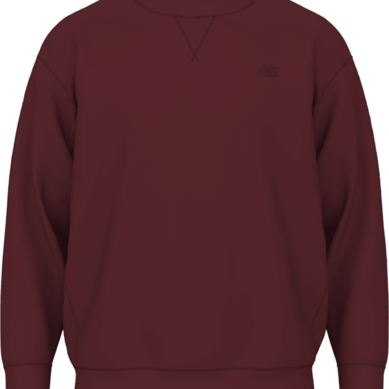 New Balance Men's Team Athletics French Terry Crew Mens Apparel Sweatshirts & Fleece