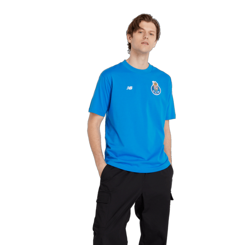 New Balance Men's FC Porto Small Logo T-Shirt Mens Apparel Shirts & Tops