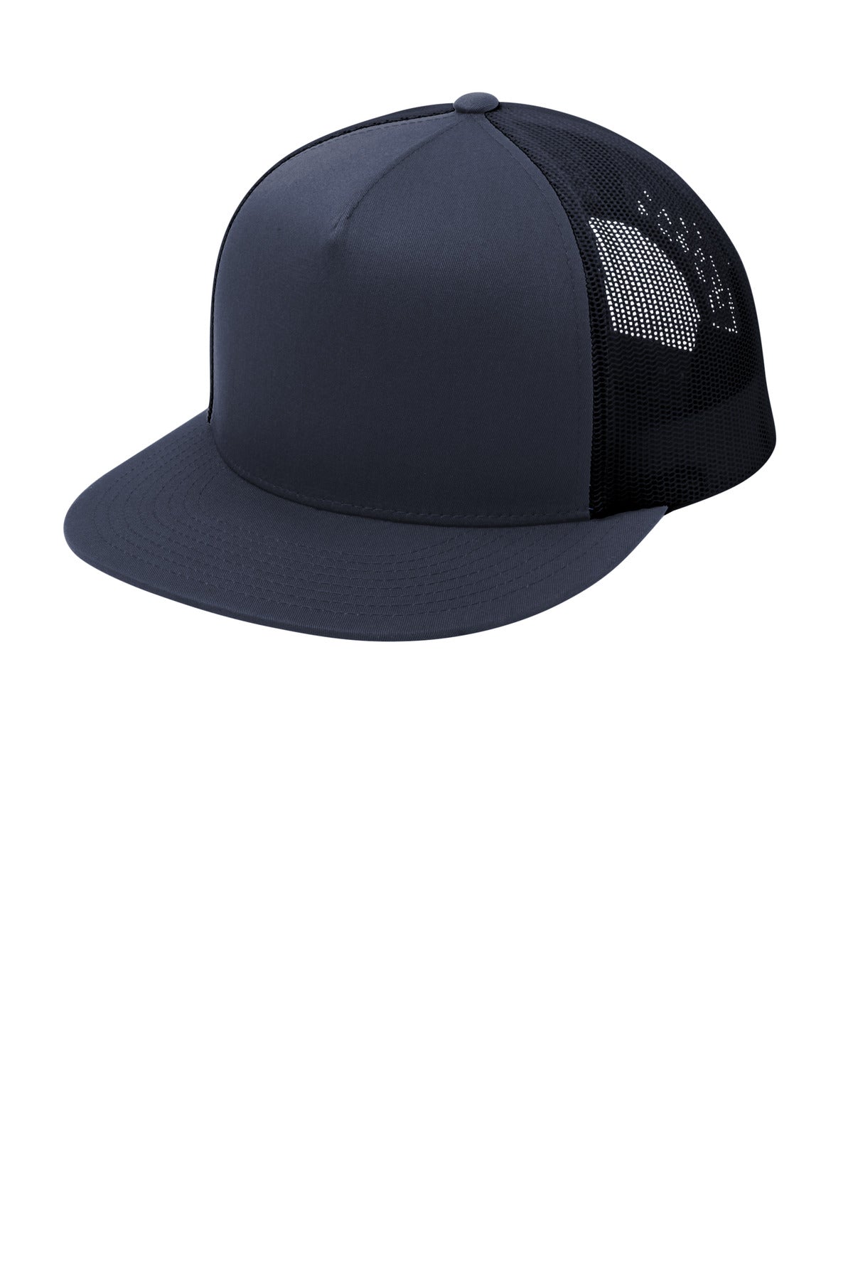 Sport-Tek YP Classics 5-Panel Classic Trucker Mesh Back Cap