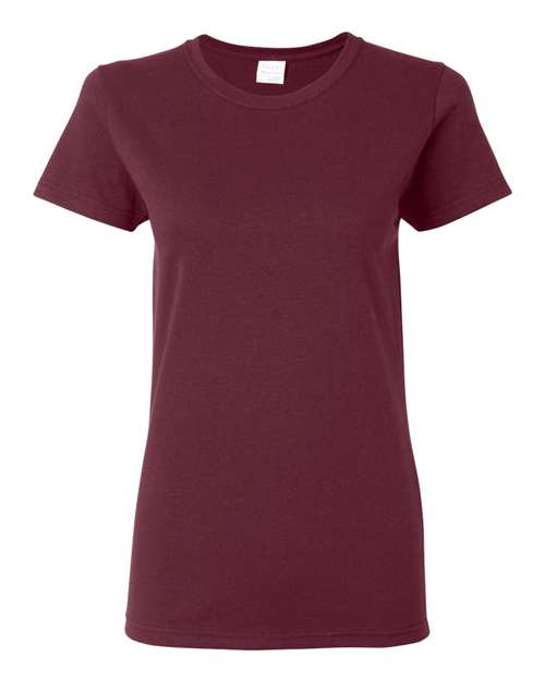 Gildan Women's Heavy Cotton 100% Cotton T-Shirt 5000L Womens Apparel Shirts & Tops