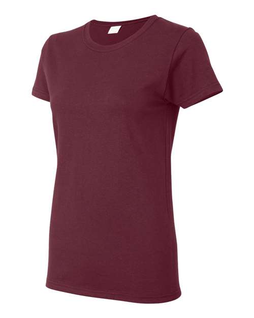 Gildan Women's Heavy Cotton 100% Cotton T-Shirt 5000L Womens Apparel Shirts & Tops