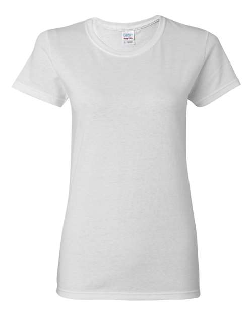Gildan Women's Heavy Cotton 100% Cotton T-Shirt 5000L Womens Apparel Shirts & Tops