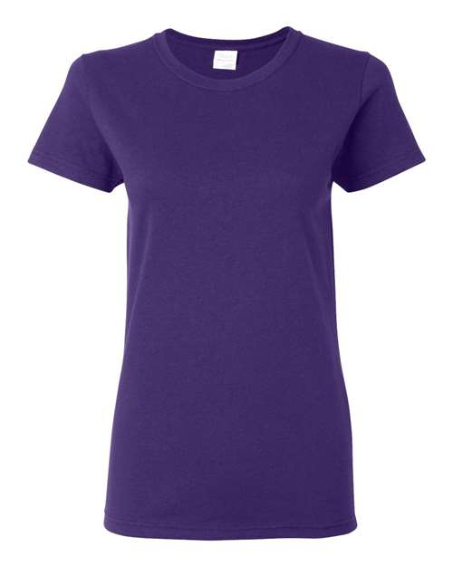 Gildan Women's Heavy Cotton 100% Cotton T-Shirt 5000L Womens Apparel Shirts & Tops