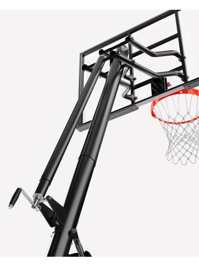 Spalding Ultimate Hybrid Portable Basketball Hoop Basketball Equipment All