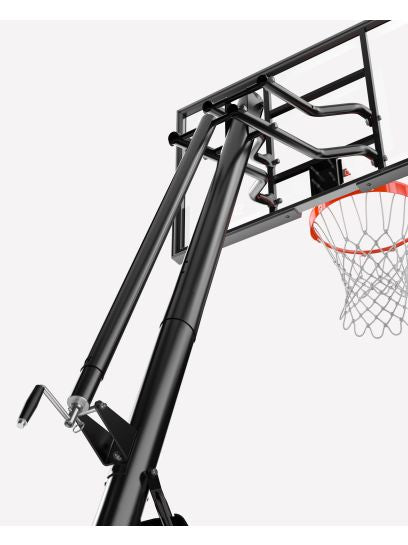 Spalding Ultimate Hybrid Portable Basketball Hoop Basketball Equipment All