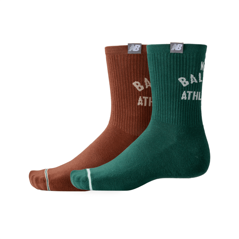 New Balance Lifestyle Midcalf Socks 2 Pack Unisex Accessories Socks