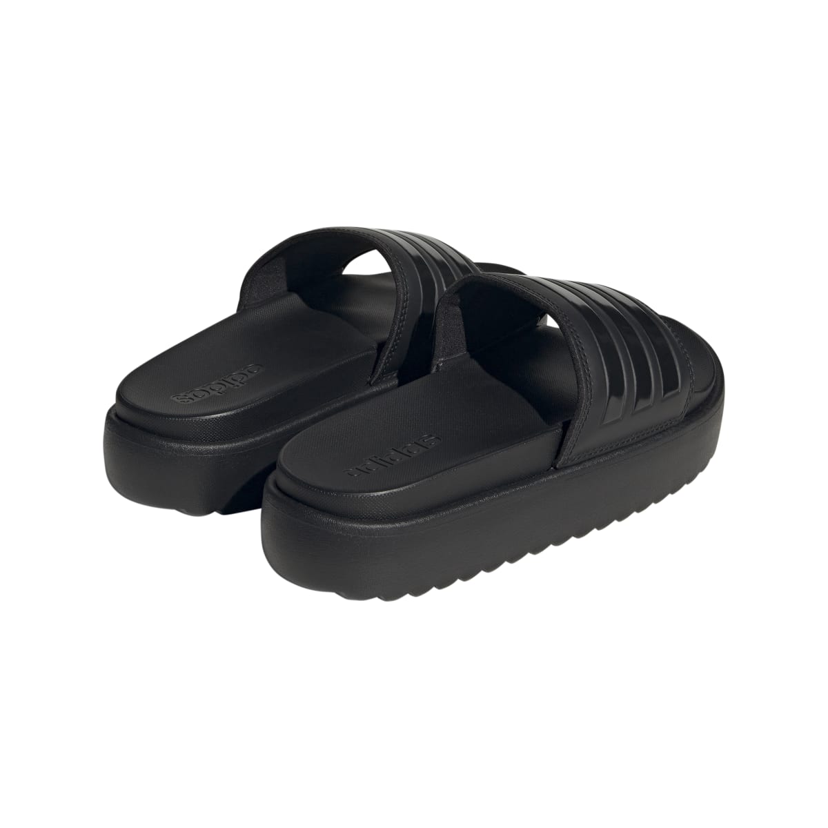 adidas Women's Adilette Platform Slides Womens Footwear Sandals & Slides