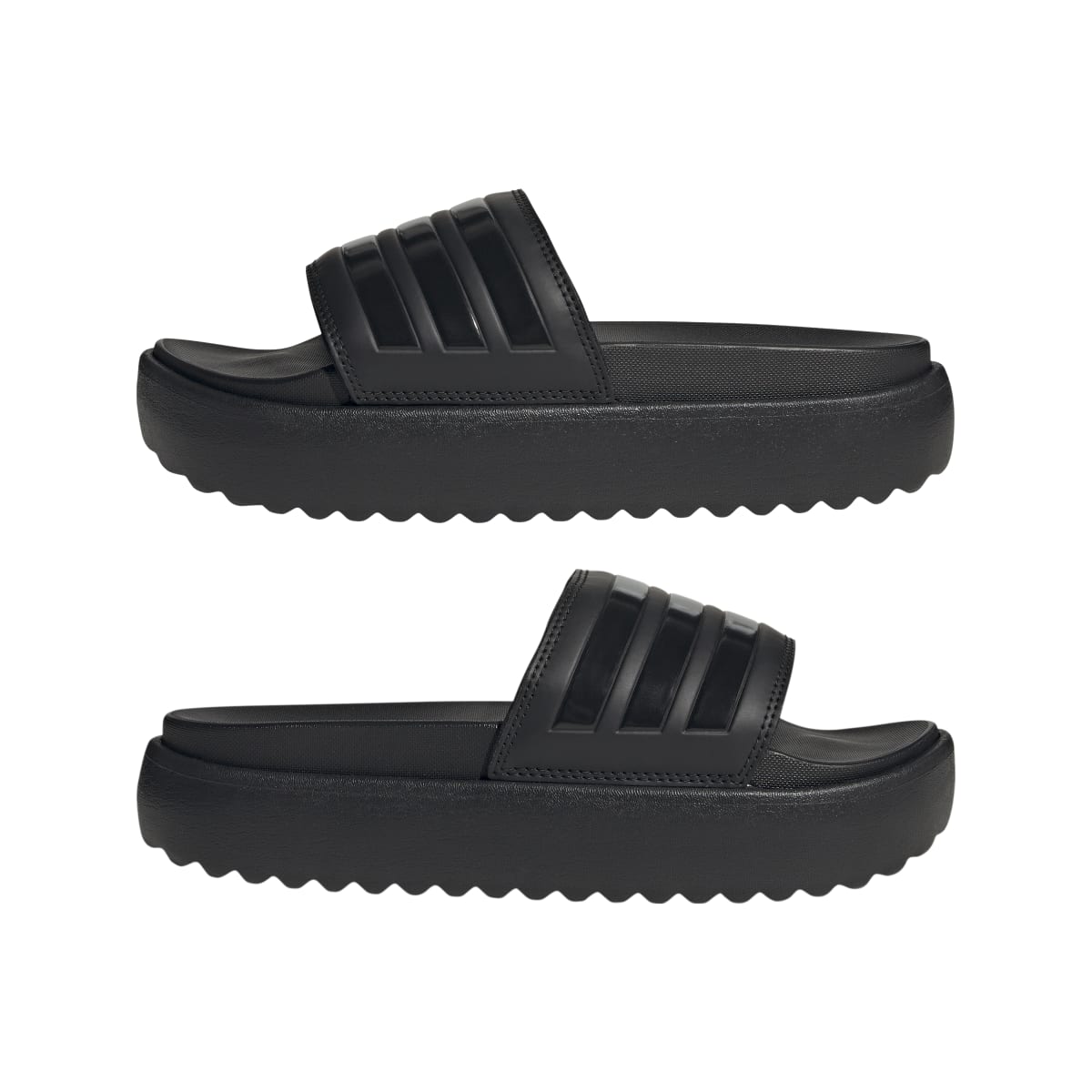 adidas Women's Adilette Platform Slides Womens Footwear Sandals & Slides