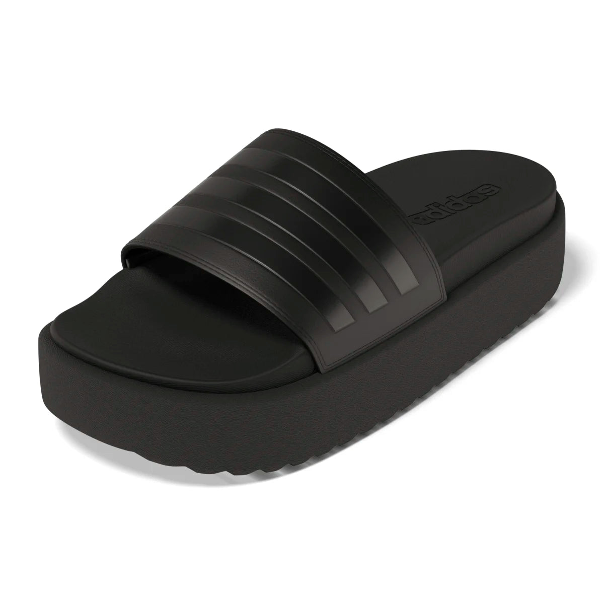 adidas Women's Adilette Platform Slides Womens Footwear Sandals & Slides