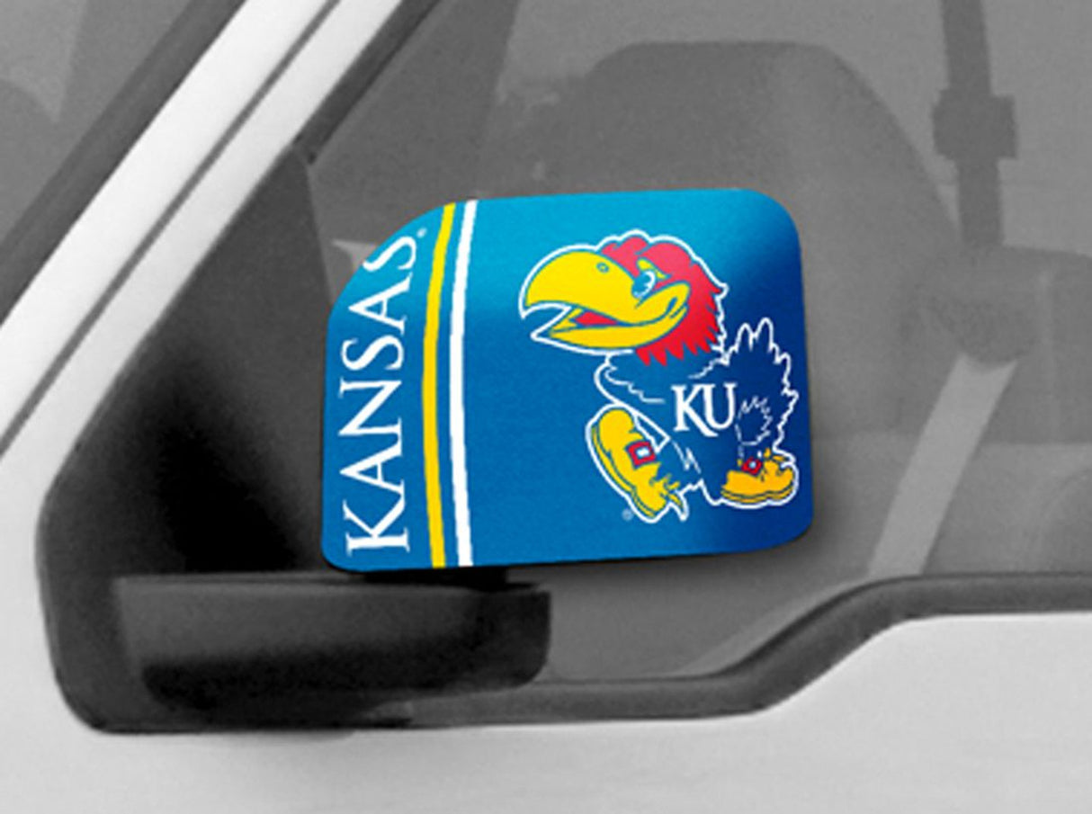 Fanmats Kansas Jayhawks Mirror Cover Large Fan Gear NCAA Kansas Jayhawks
