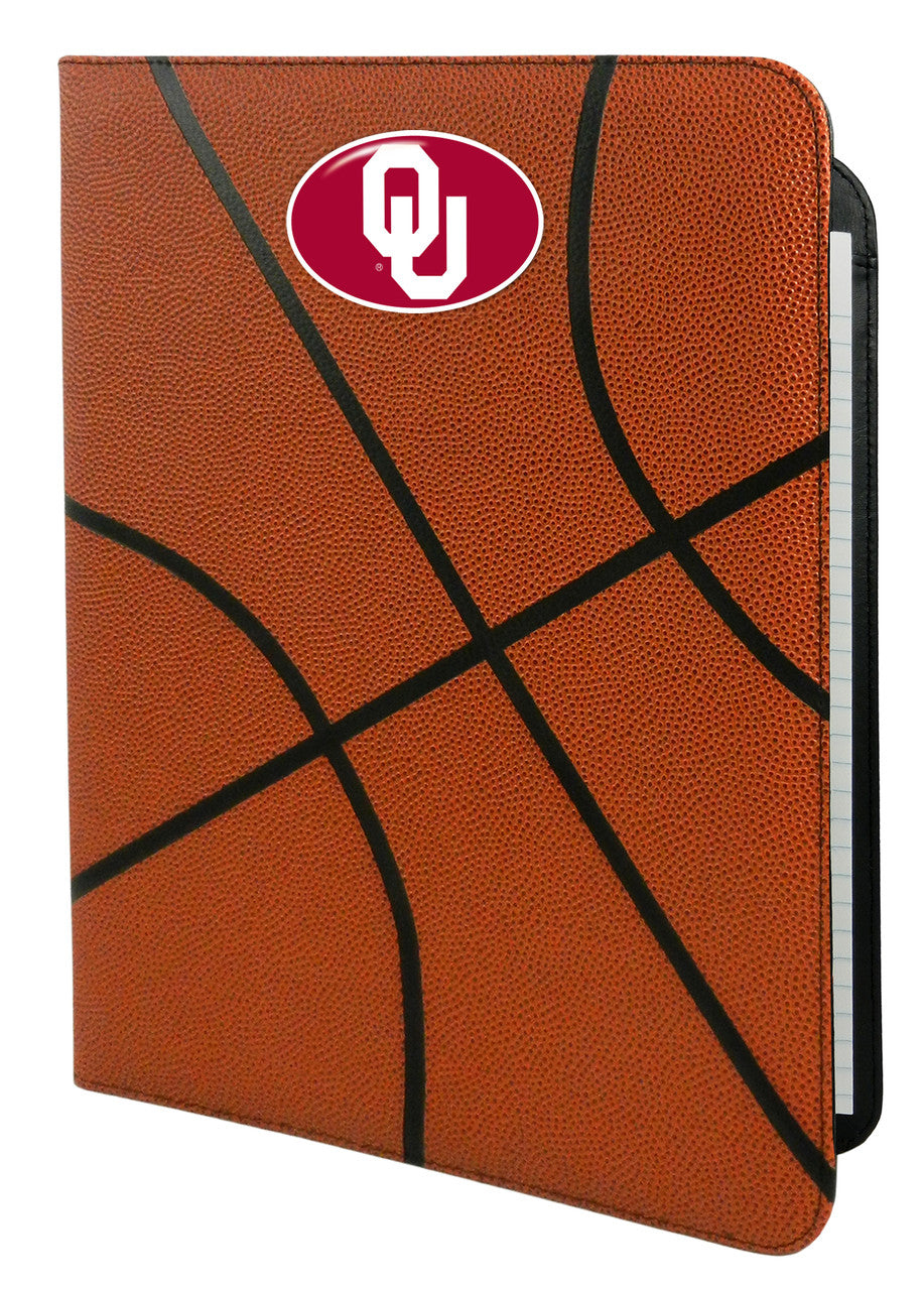Gamewear Oklahoma Sooners Classic Basketball Portfolio 8.5 in x 11 in Fan Gear NCAA Oklahoma Sooners