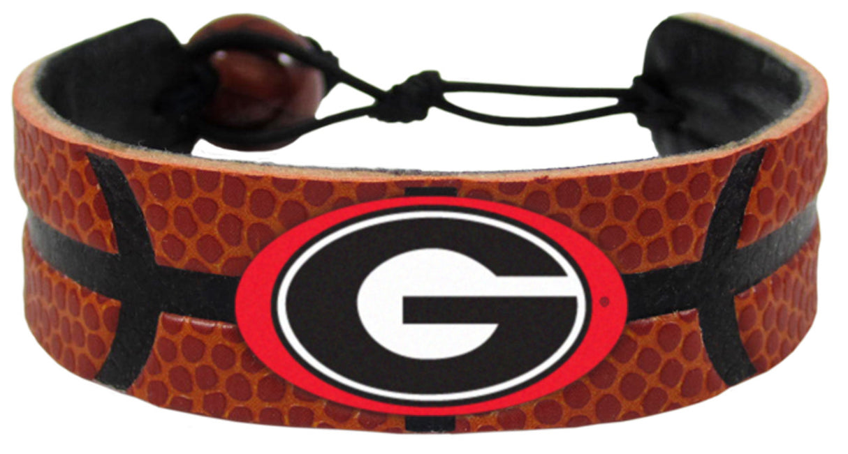 Gamewear Georgia Bulldogs Classic Basketball Power G Logo Bracelet Fan Gear NCAA Georgia Bulldogs