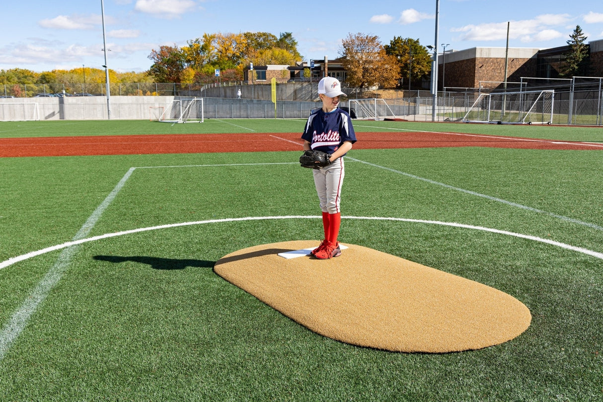 Portolite 6" One-Piece Game Mound Baseball Field Equipment All