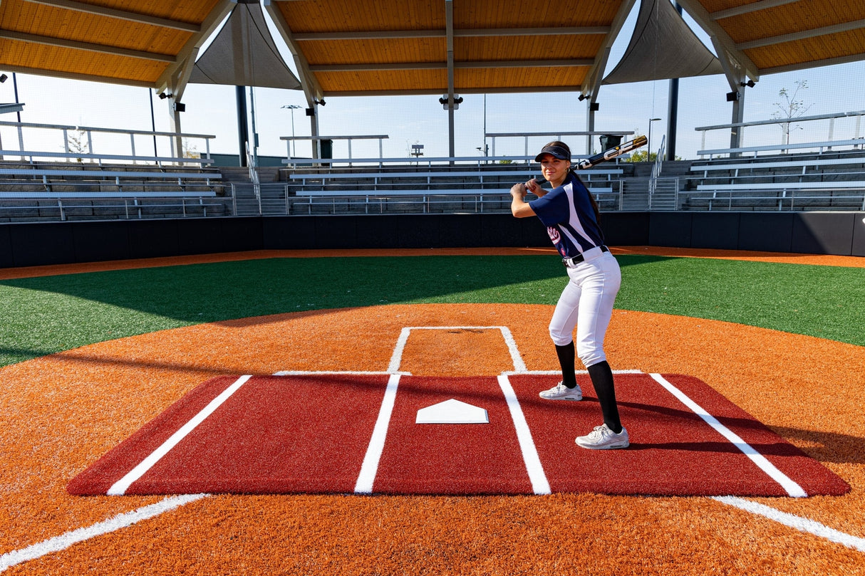 Portolite Full Batter's Mat Baseball Field Equipment All