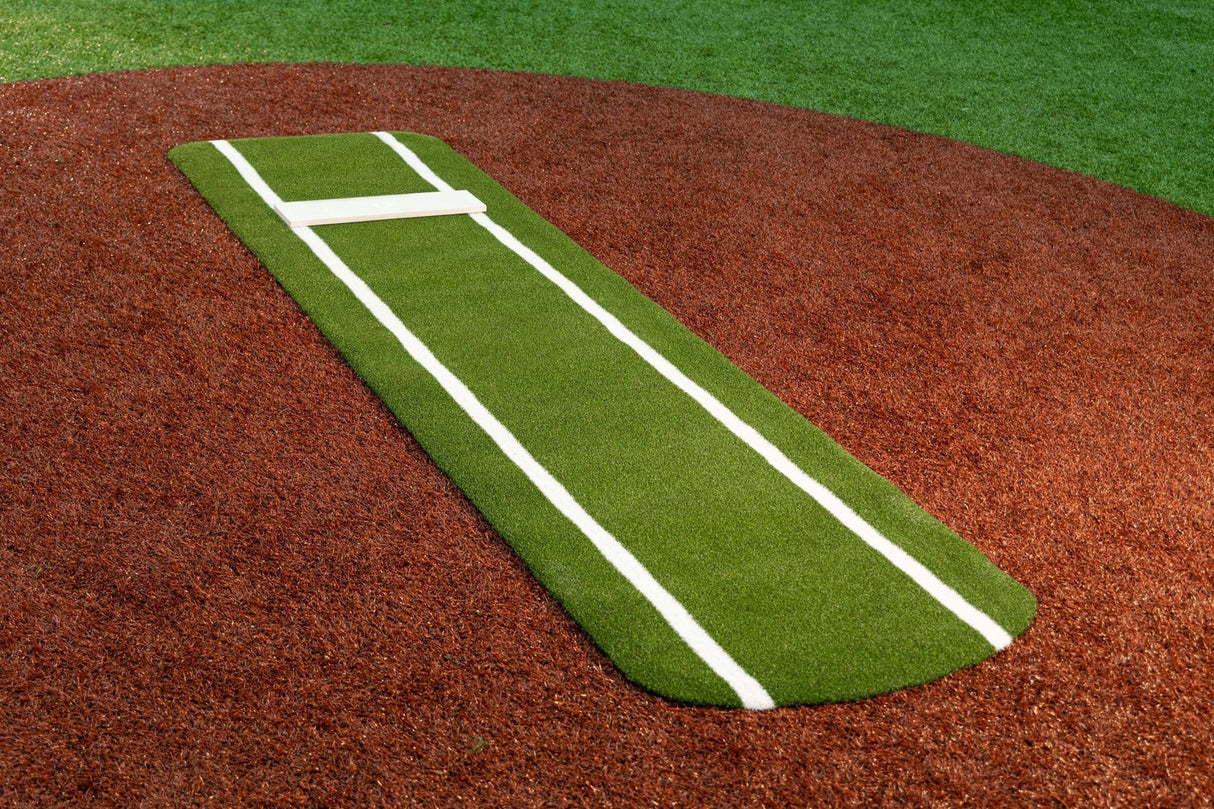 Portolite Signature Practice Mat with Spikes Baseball Field Equipment All