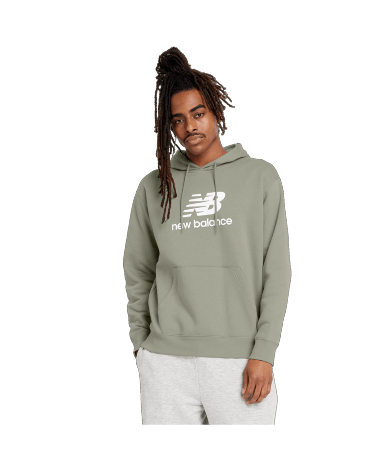 New Balance Men's Sport Essentials Fleece Logo Hoodie Mens Apparel Sweatshirts & Fleece