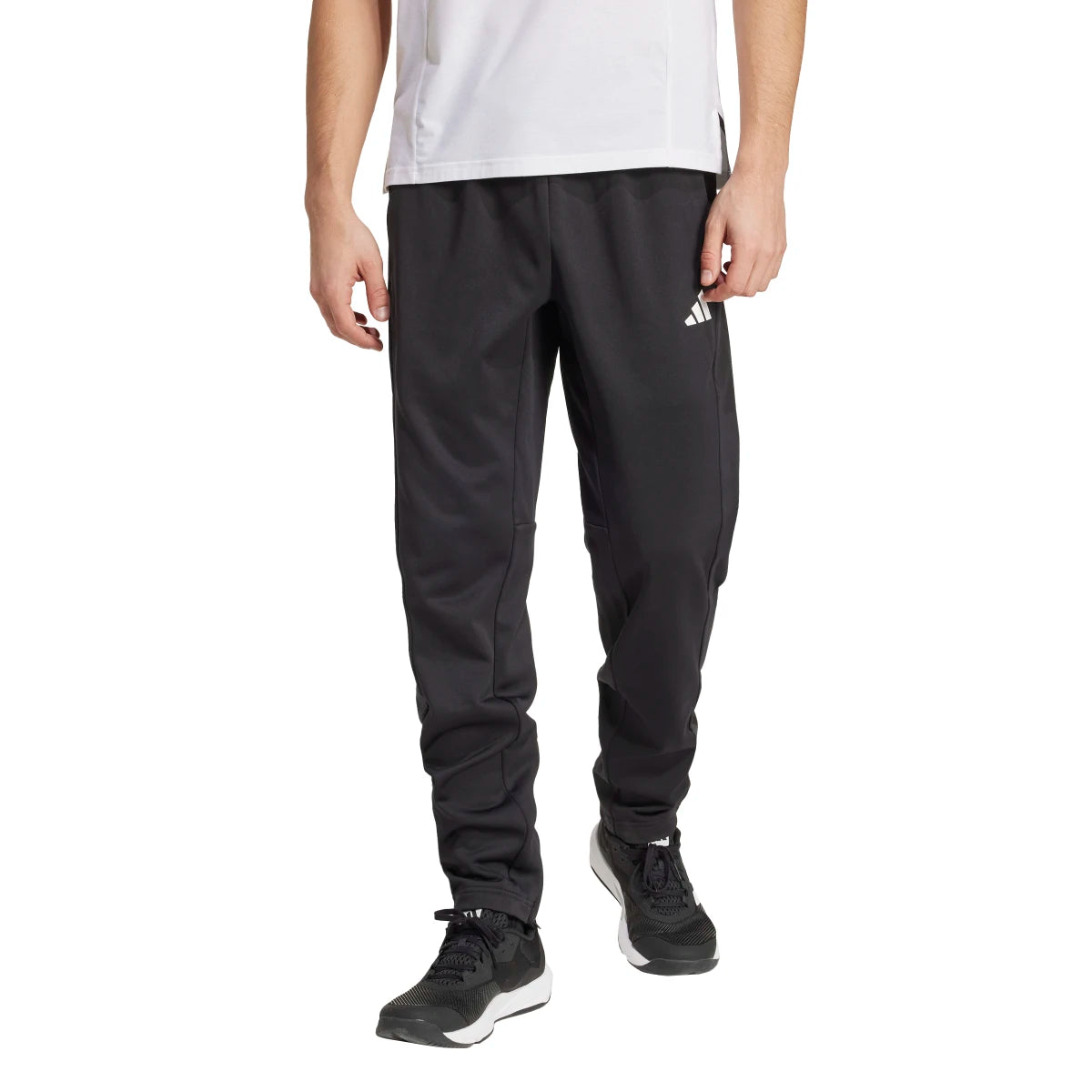 adidas Men's Game & Go Training 3 Bar Joggers Mens Apparel Pants & Sweatpants
