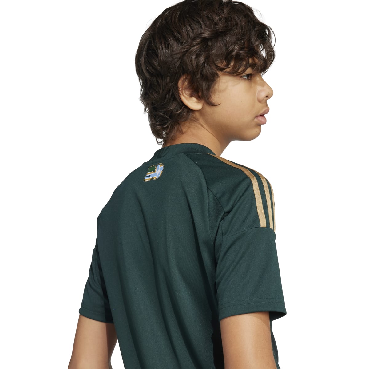 adidas Youth Portland Timbers 25/26 Home Jersey-5