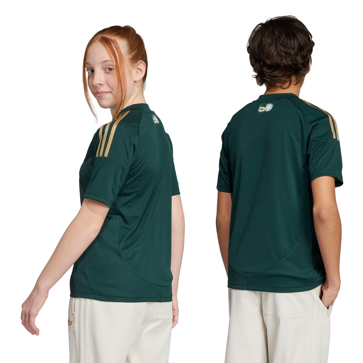 adidas Youth Portland Timbers 25/26 Home Jersey-7