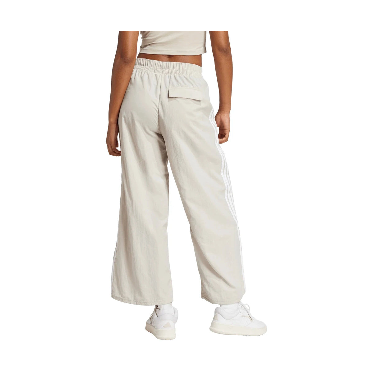 adidas Women's Essentials 3-Stripes Parachute Pants-2