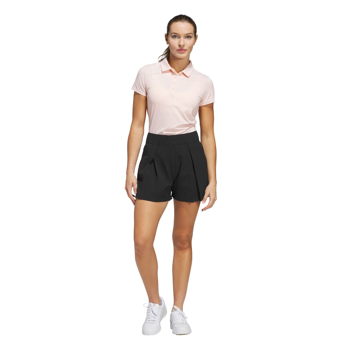 adidas Women's Go-To Pleated Golf Shorts Womens Apparel Shorts