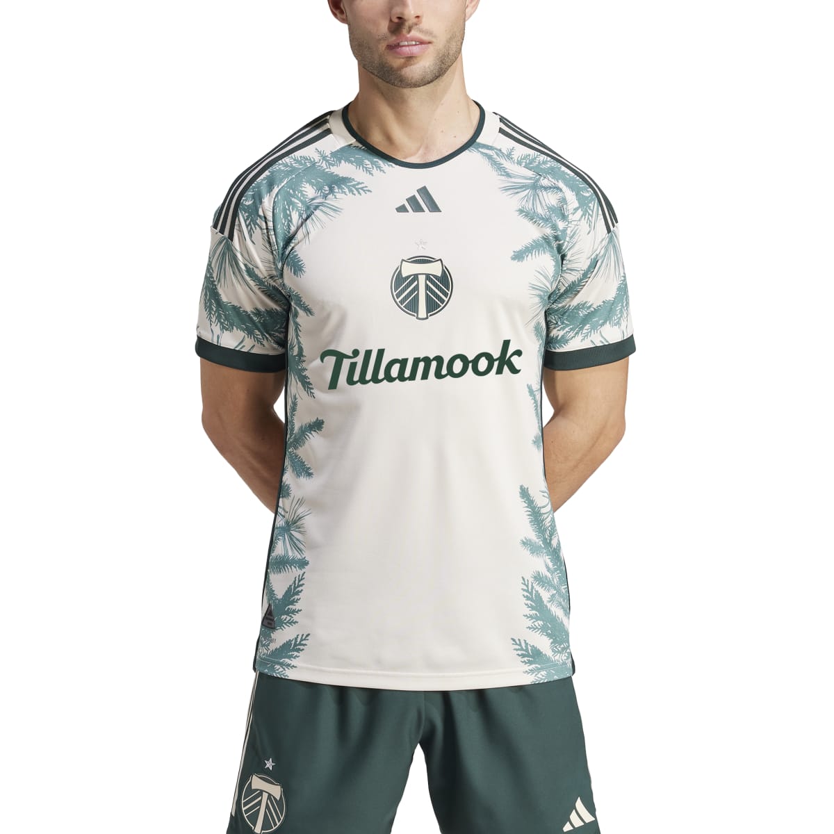 adidas Men's S24/25 Authentic Portland Timbers Away Jersey Soccer Uniforms & Apparel All