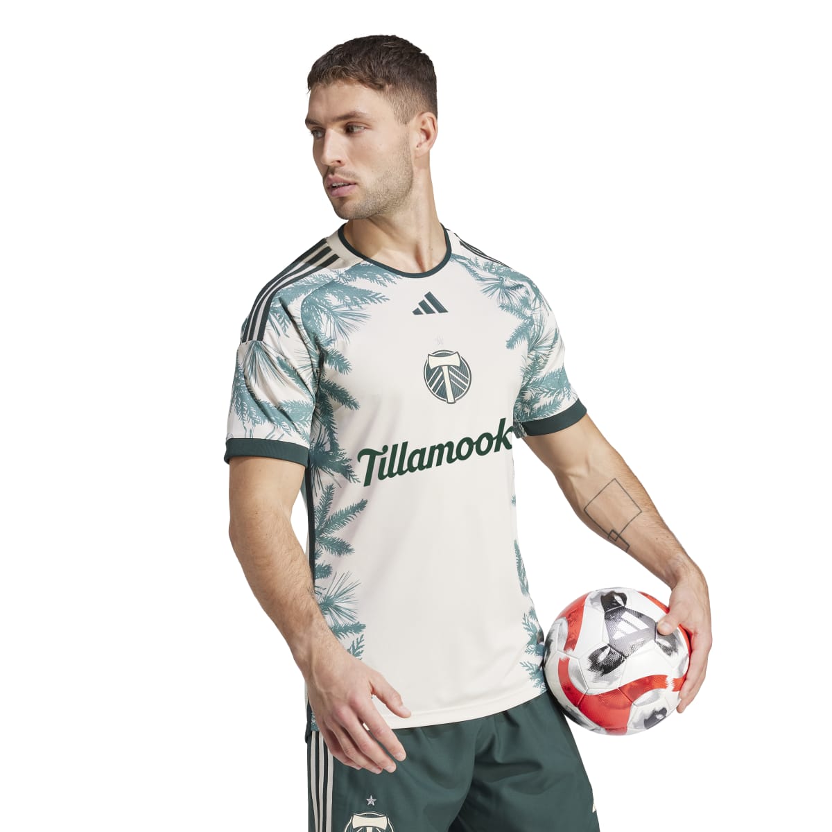 adidas Men's S24/25 Authentic Portland Timbers Away Jersey Soccer Uniforms & Apparel All