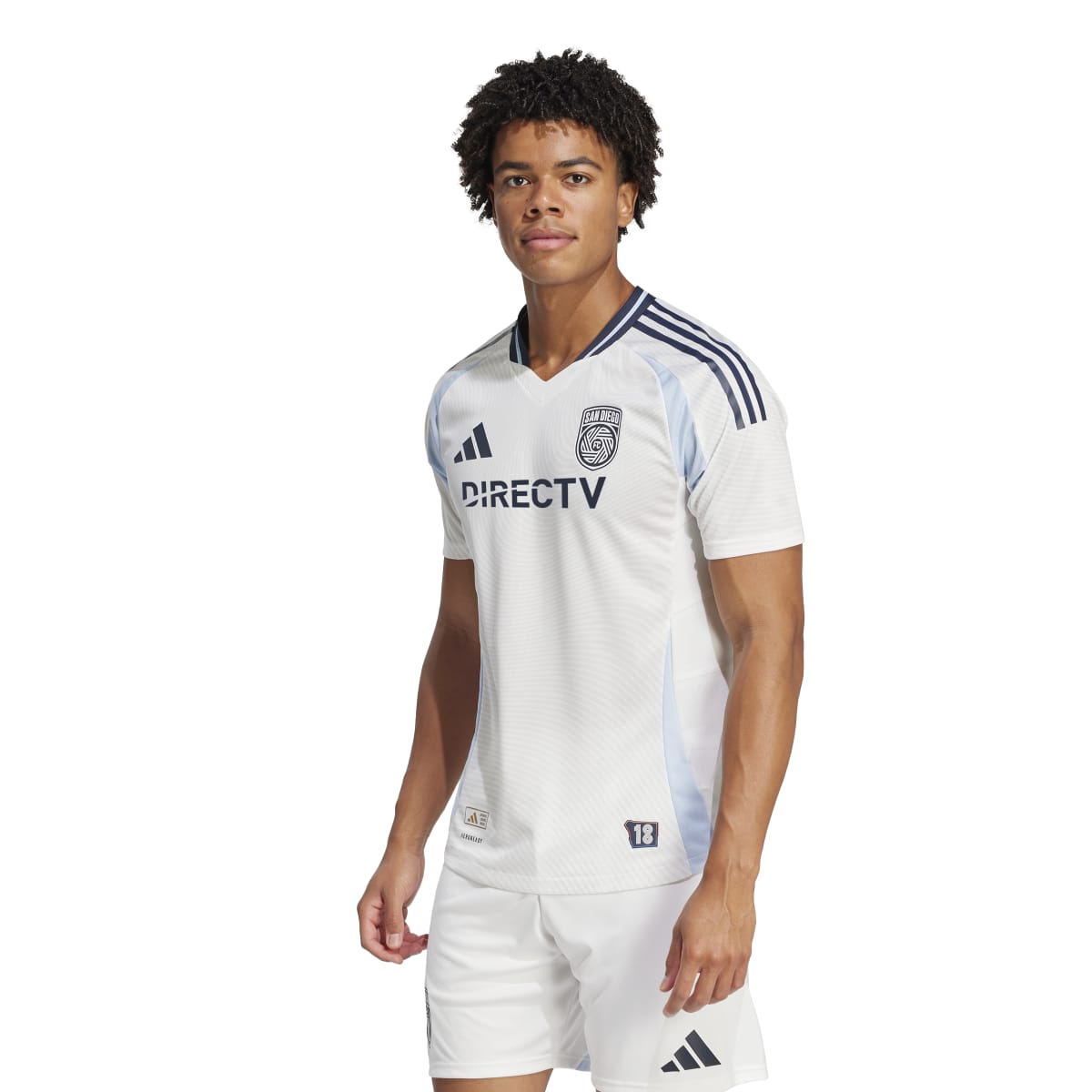 adidas Men's Authentic San Diego FC 25/26 Away Jersey Soccer Uniforms & Apparel All