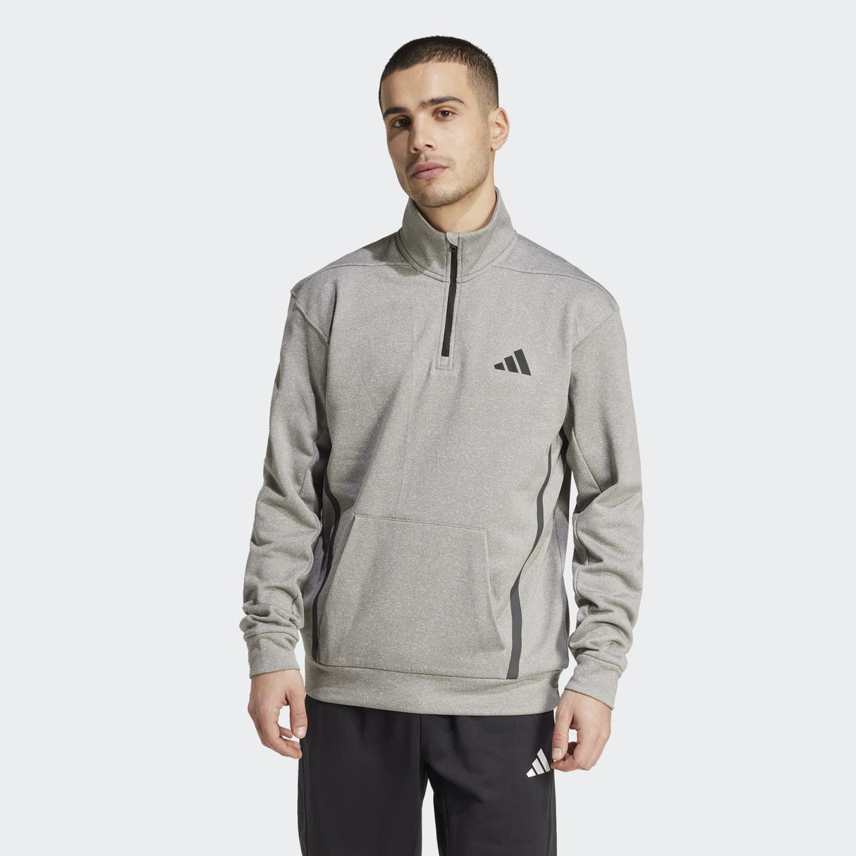 adidas Men's Game&Go Team Issue 1/4 Zip Mens Apparel Sweatshirts & Fleece