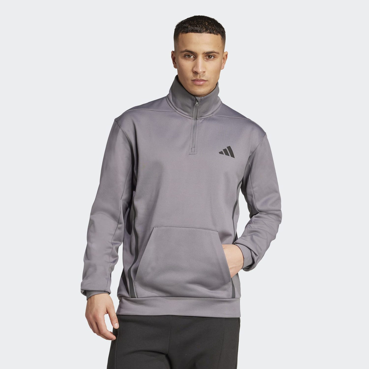 adidas Men's Game&Go Team Issue 1/4 Zip Mens Apparel Sweatshirts & Fleece