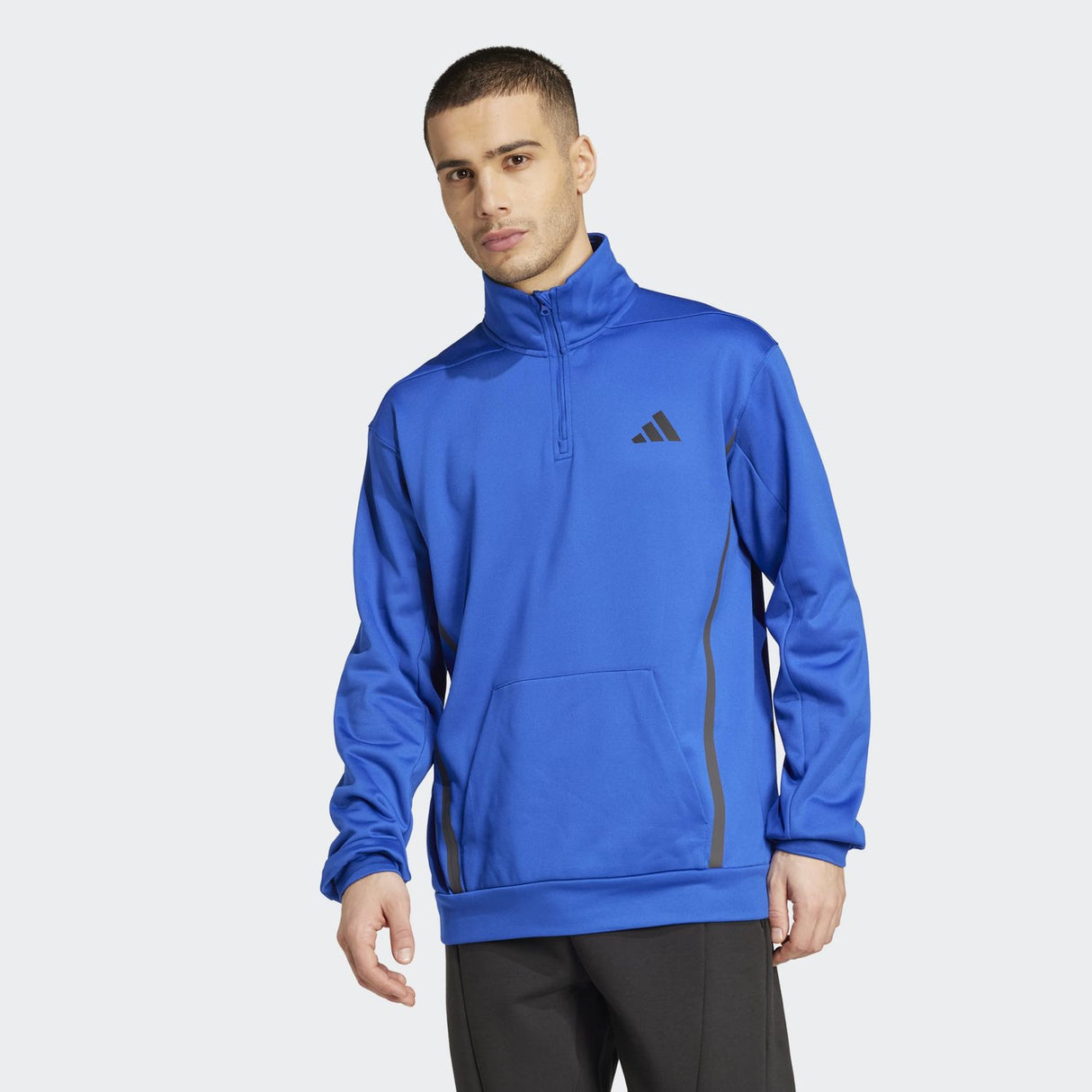 adidas Men's Game&Go Team Issue 1/4 Zip Mens Apparel Sweatshirts & Fleece