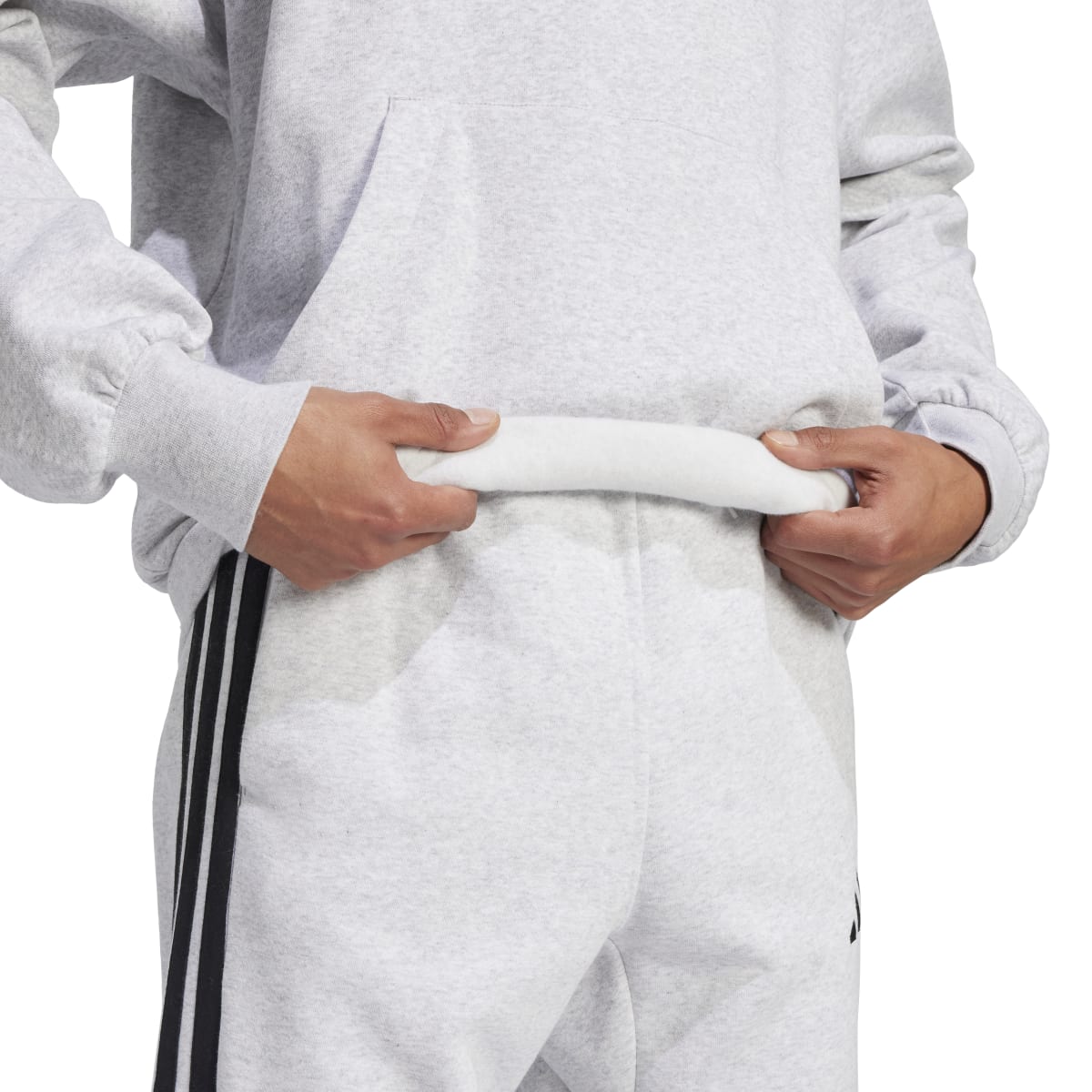 adidas Men's Essentials Feelcozy Fleece Hoodie Mens Apparel Sweatshirts & Fleece