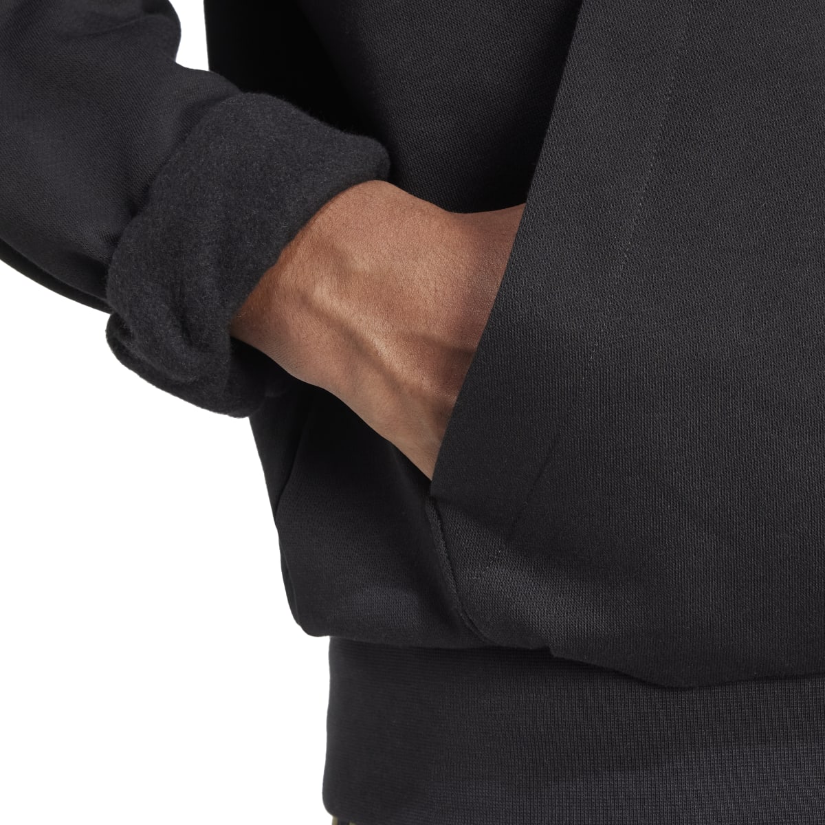 adidas Men's Essentials Feelcozy Fleece Hoodie Mens Apparel Sweatshirts & Fleece