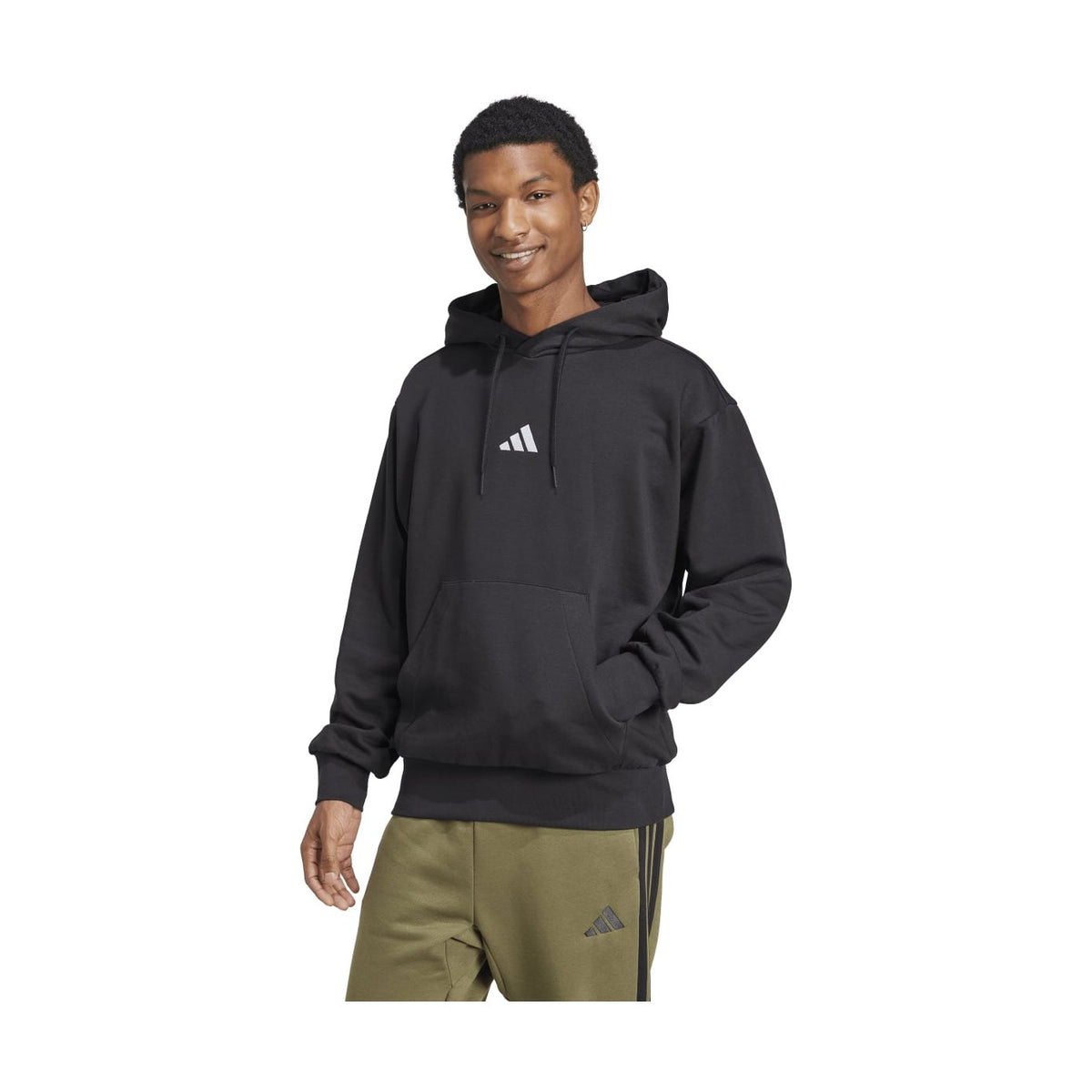 adidas Men's Essentials Feelcozy Fleece Hoodie
