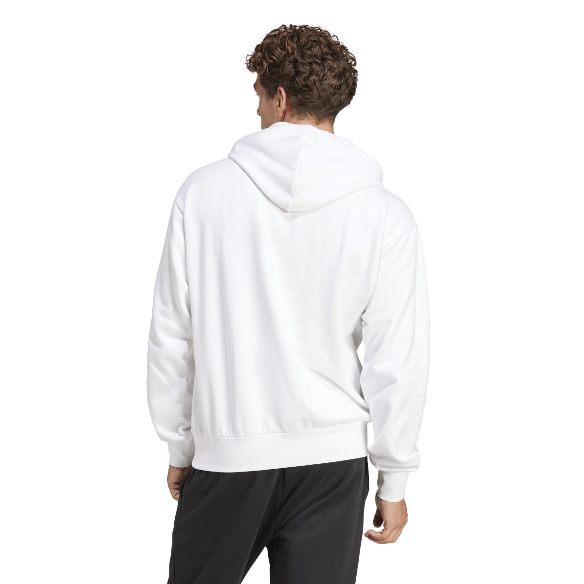 adidas Men's Essentials Feelcozy Fleece Hoodie Mens Apparel Sweatshirts & Fleece