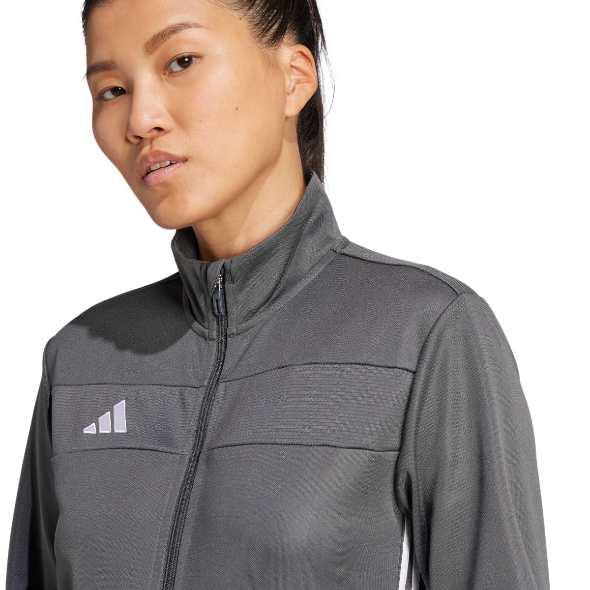 adidas Women's Tiro 25 Essentials Training Track Jacket Womens Apparel Jackets & Vests