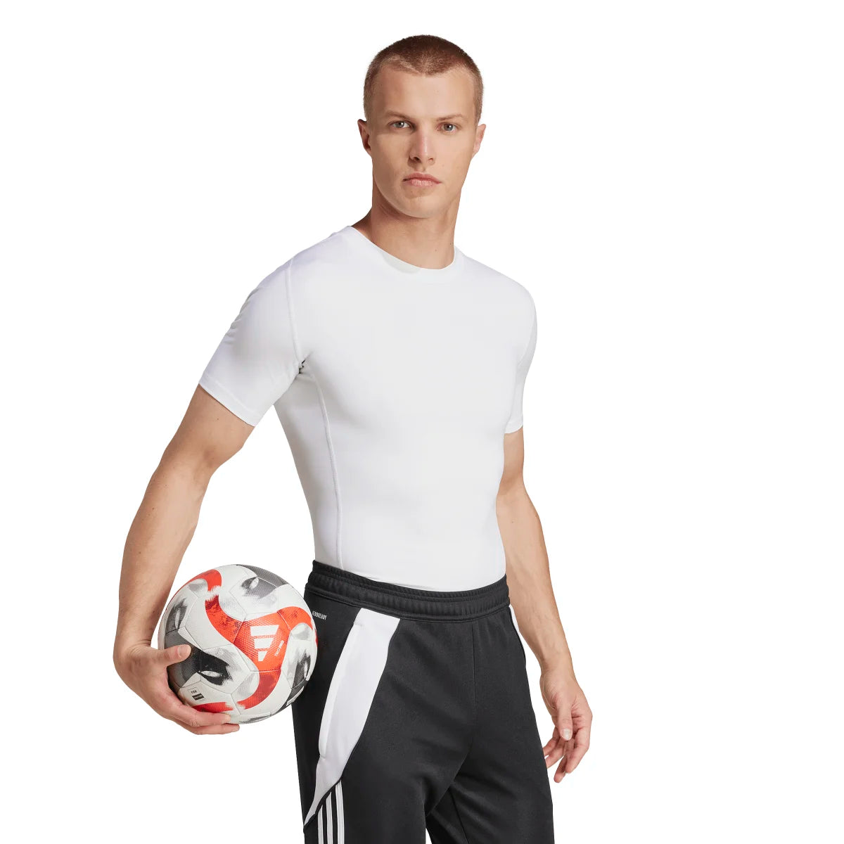 adidas Men's Techfit Soccer Training T-Shirt Mens Apparel Shirts & Tops