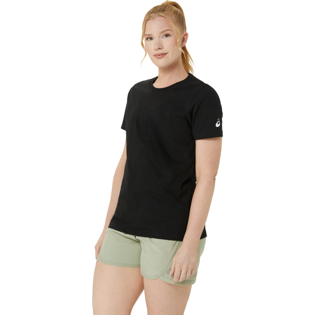 Asics Women's Performance Poly Cotton Tee Womens Apparel Shirts & Tops