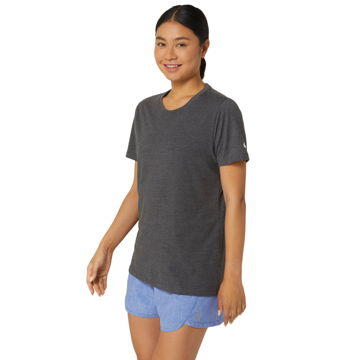 Asics Women's Performance Poly Cotton Tee Womens Apparel Shirts & Tops