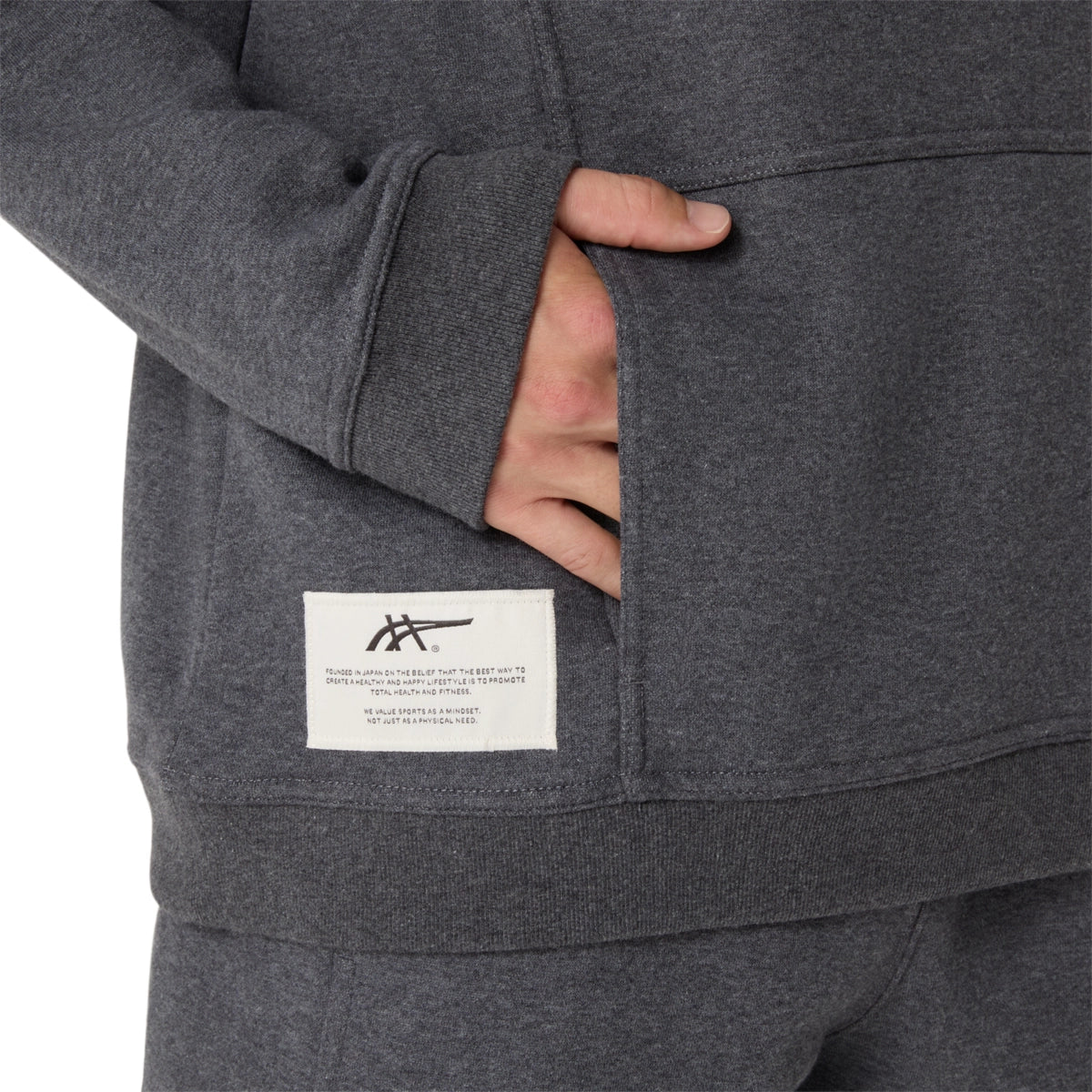 Asics U Sunday Sana Fleece Hoodie Mens Apparel Sweatshirts & Fleece