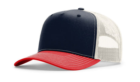 Richardson Five Panel Champ Trucker Hat Unisex Accessories Hats & Caps