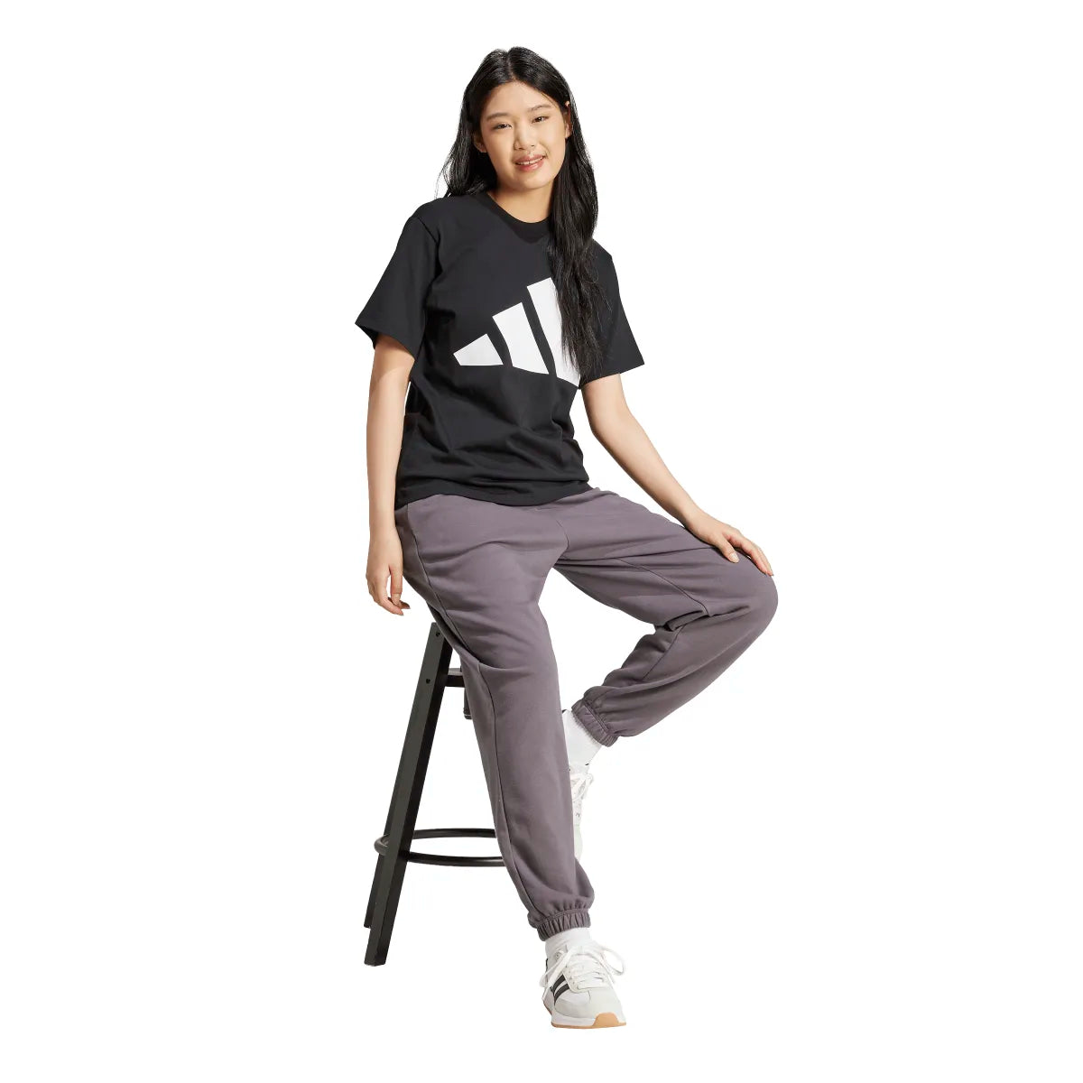 adidas Women's Essentials Big Logo Cotton T-Shirt Womens Apparel Shirts & Tops