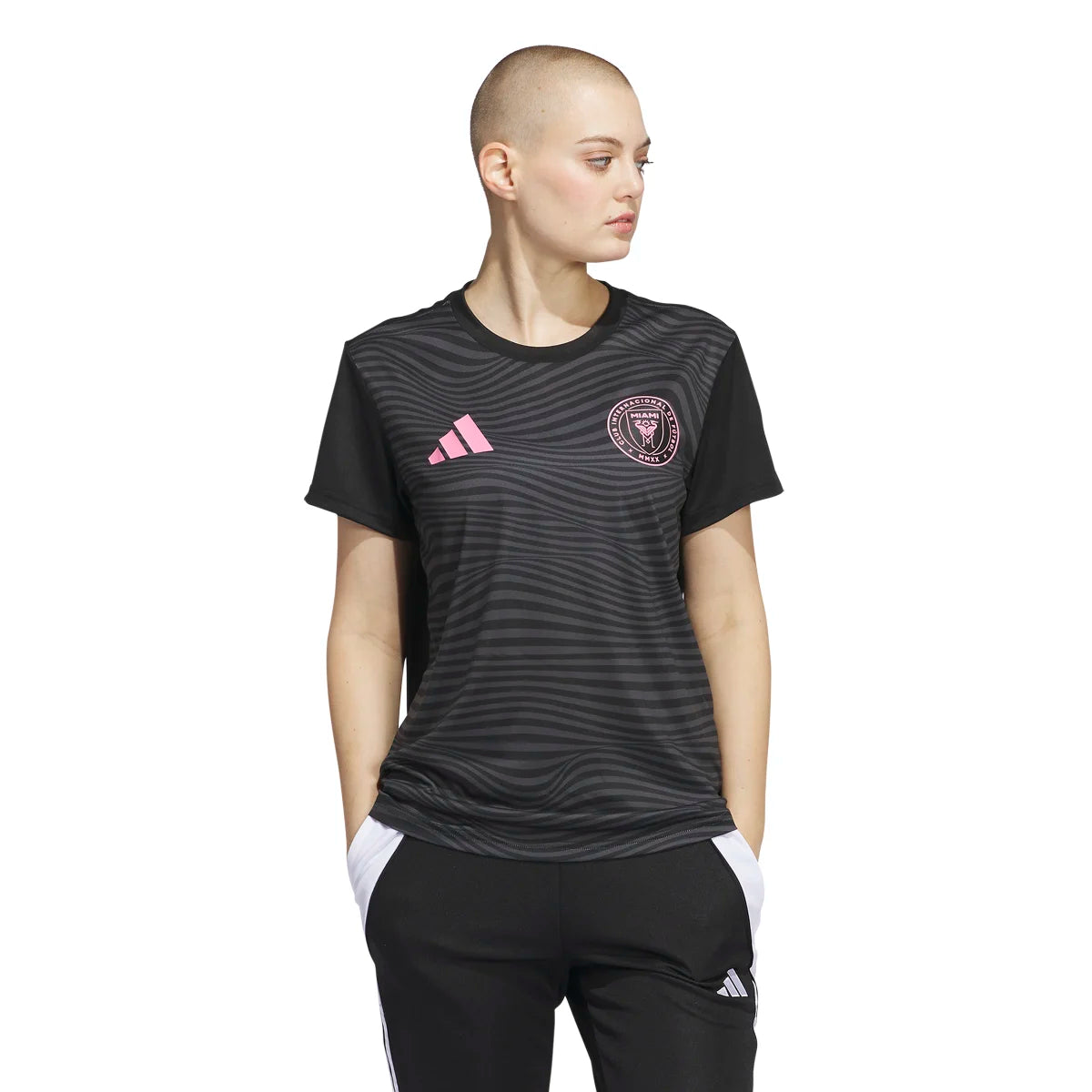 adidas Women's Messi N&N Jersey Soccer Uniforms & Apparel All